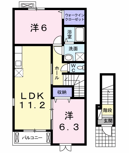 エテルノ・Ｕの間取り