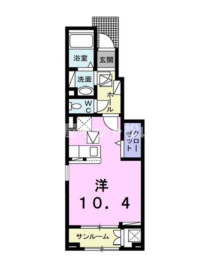 ホワイトハーツの間取り