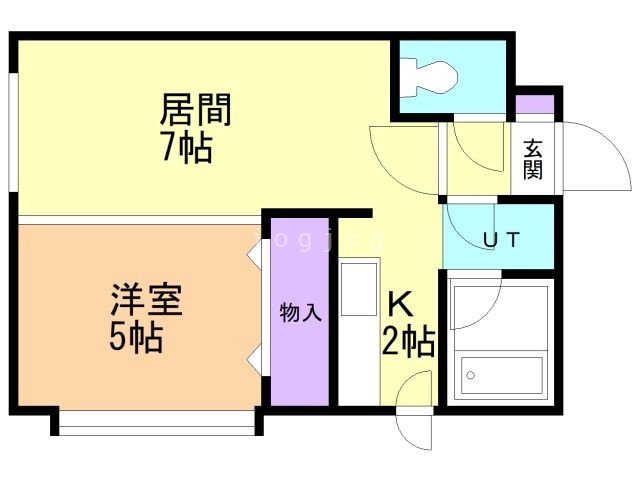 メゾンエクレーレ澄川の間取り