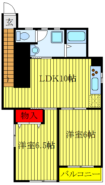 梶田ハウスの間取り