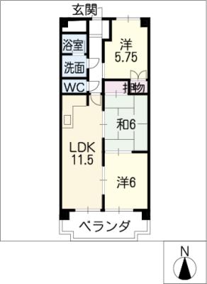 ベルマインの間取り