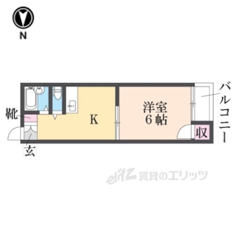 シップス甲斐田２の間取り