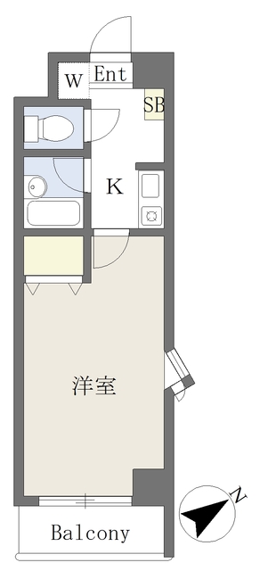 ＡＰＥＸ　ＦＬＡＴ　Ｒの間取り