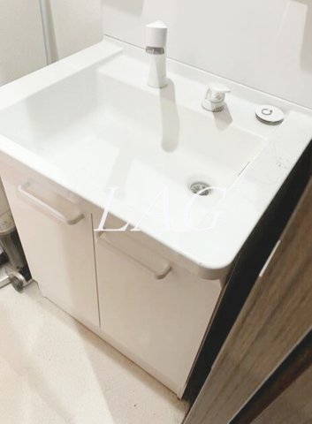 洗面設備　洗面台です。