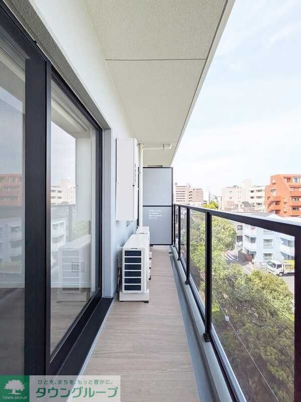 バルコニー　眺望