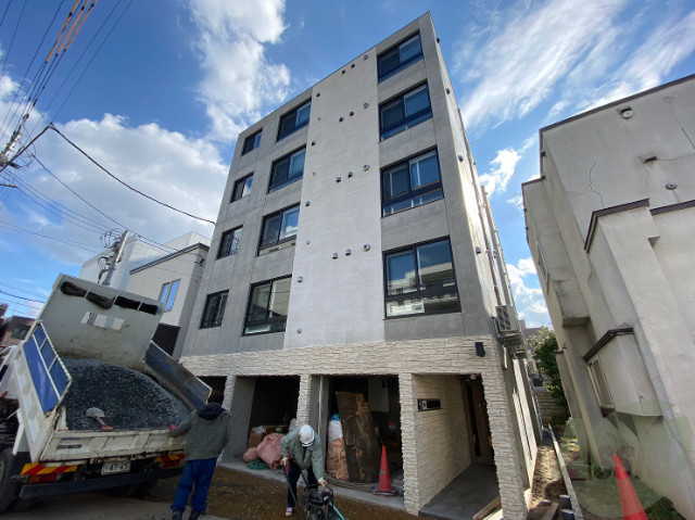 建物外観　札幌市中央区南６条西「Ｈａｒｎｅｓｓ南６条」