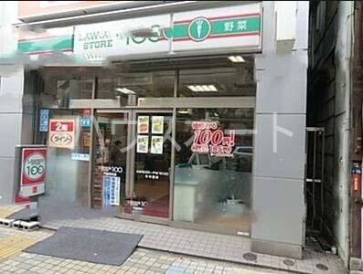 コンビニ　ローソンストア100門前仲町店（コンビニ）まで134m