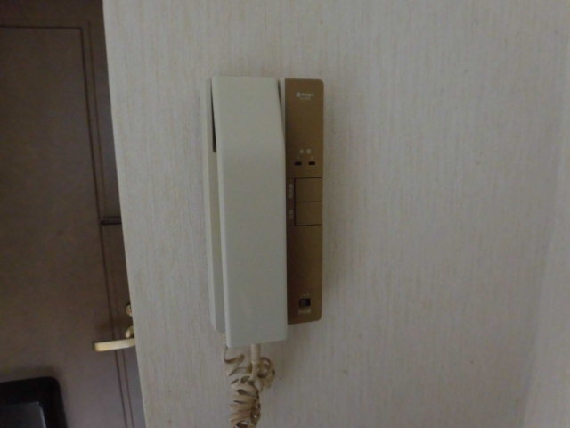 セキュリティ　室内インターホンです