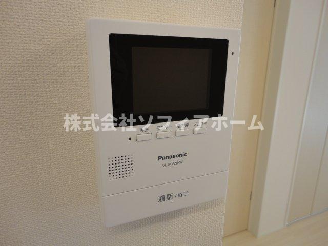 セキュリティ　カメラ付インターホン（イメージ）