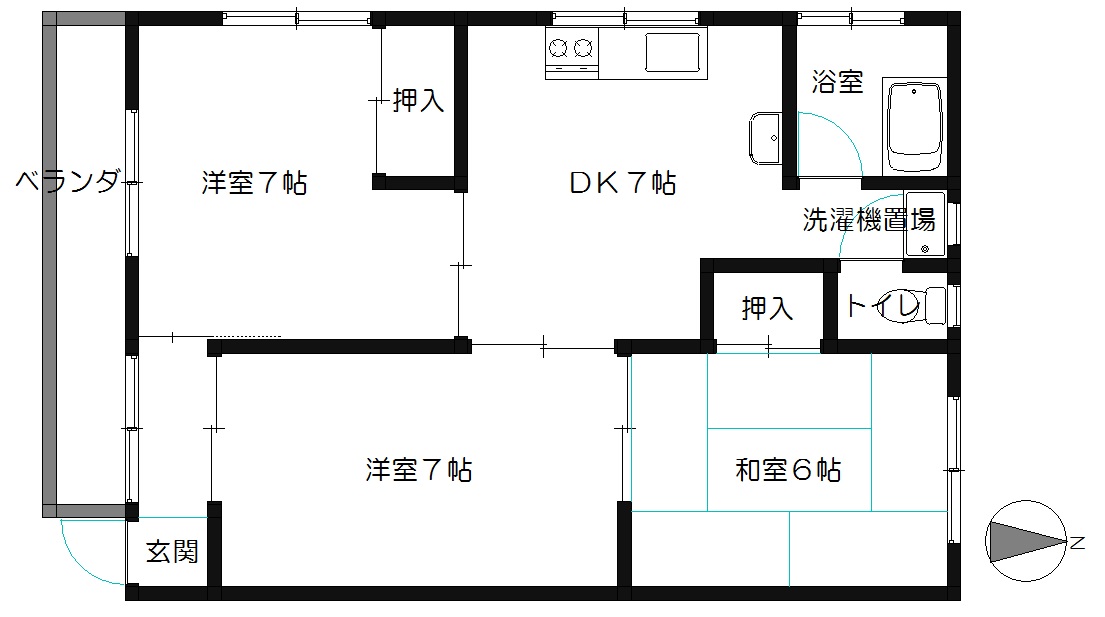 井上ビルの間取り