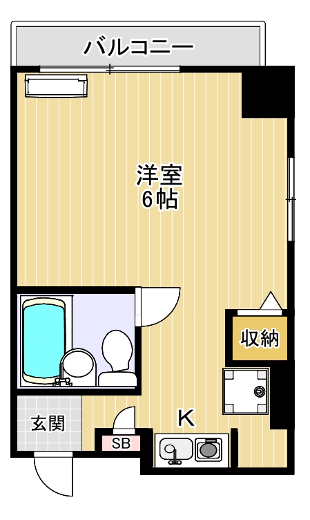 ブルーアース経堂の間取り写真