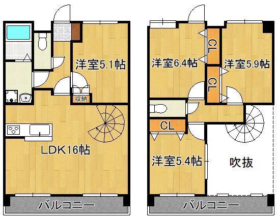 Ｊ－スクエアの間取り