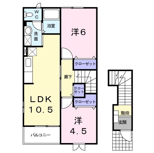 アルティプラーノＢの間取り