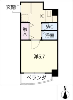 シャトウ大森の間取り