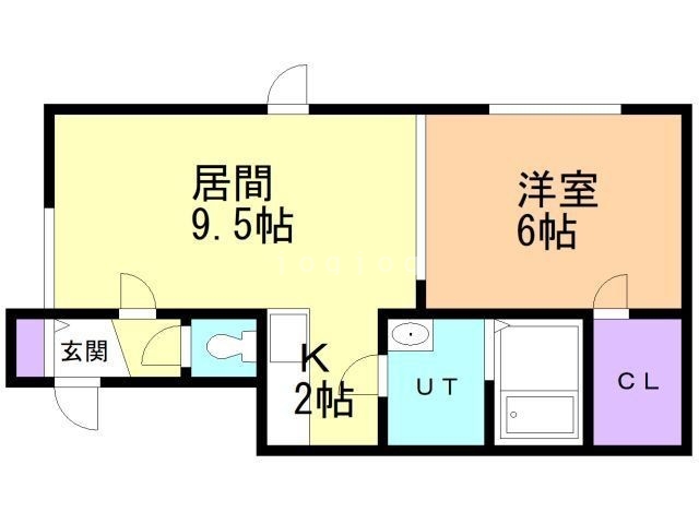 ドミールＭ・Ｋの間取り