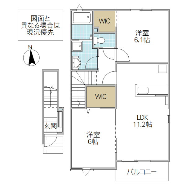 ブライト・レイクサイドの間取り