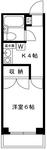 稲城市矢野口のマンションの間取り