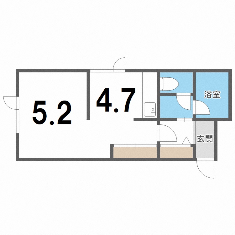 ファーストシーディリングの間取り