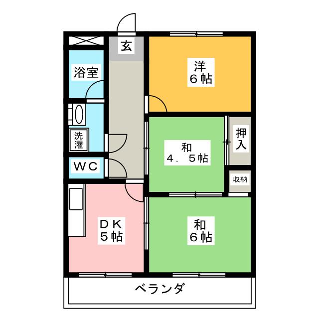 SUUMO】アルカディアキョウワ／岐阜県恵那市東野／恵那駅の賃貸・部屋探し情報（100398144885） | 賃貸マンション・賃貸アパート