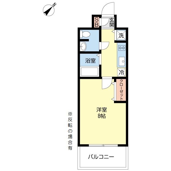 ＣＡＳＳＩＡ天神南の間取り