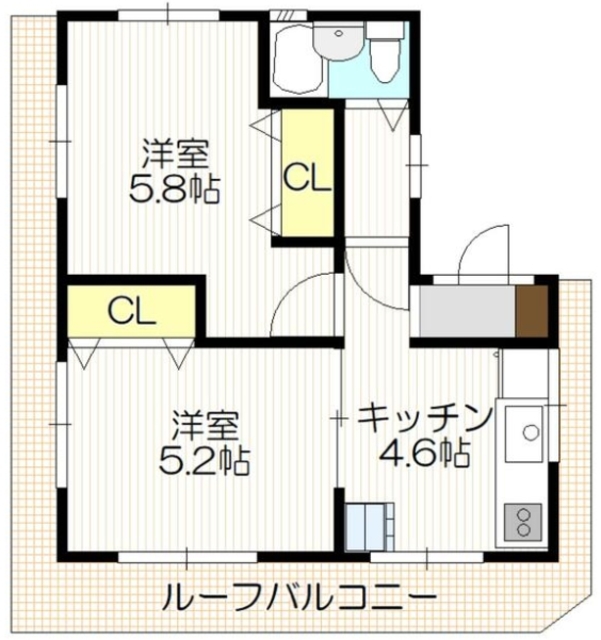 ビズテラス光が丘の間取り