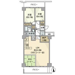 シーアイハイツ和光C号棟の間取り