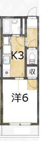 【レクリオヒロ西池新田の間取り】