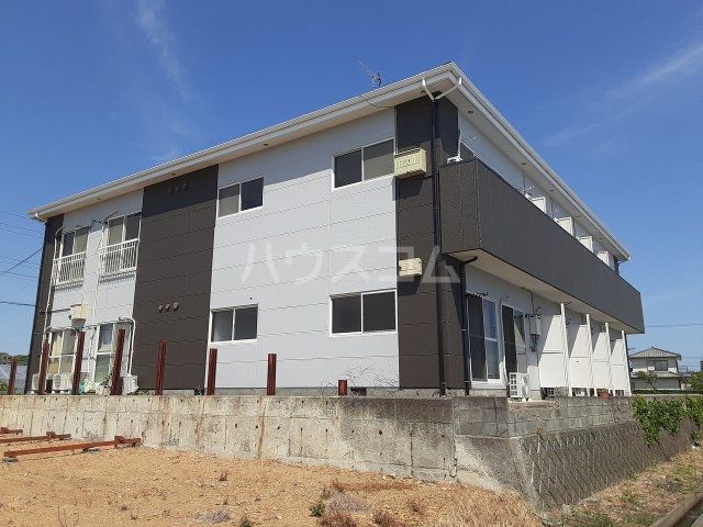 【レクリオヒロ西池新田の建物外観】
