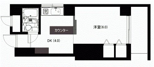 ルネッサンス広川の間取り