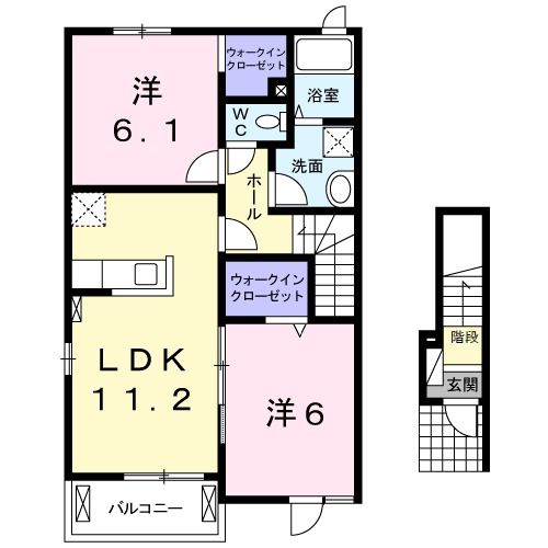 メゾンブリーズVIIIの間取り