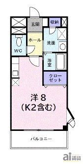 ブルック21の間取り