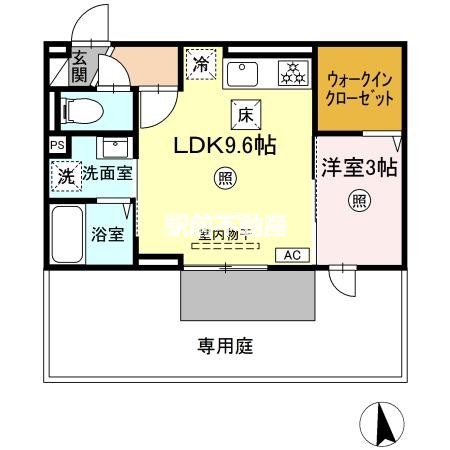 Ｄ－ＲＯＯＭ柳川駅前の間取り