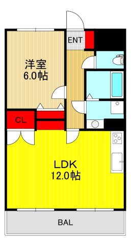 コートエスタの間取り