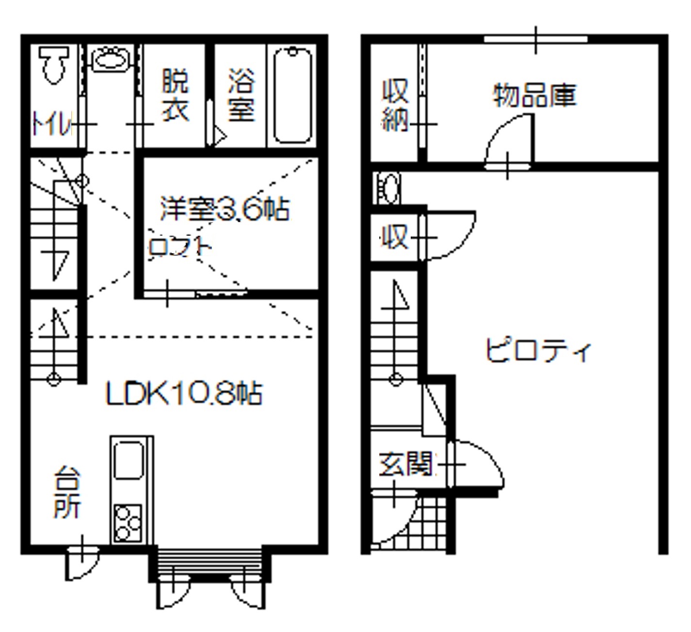 Furano resort WAKABAの間取り