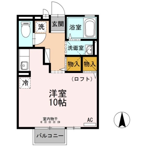 セジュール素川1の間取り