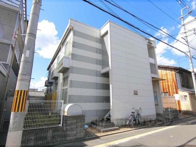 京都市左京区田中野神町のアパートの建物外観