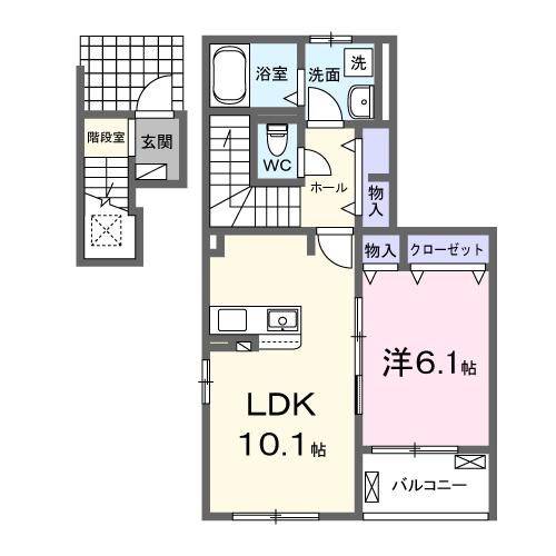 アバンツァートIの間取り