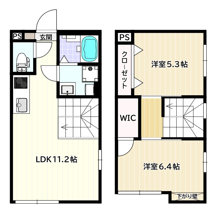 Ｊ-ＡＲＣ白山の間取り