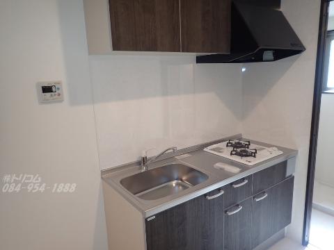 キッチン　２口ガスキッチン（イメージ）