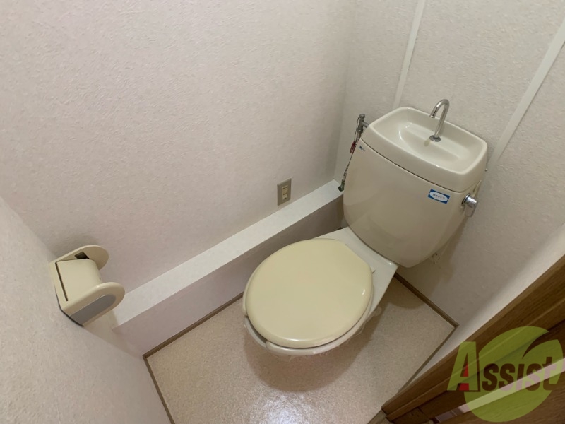 トイレ　トイレはこのような感じになっております。