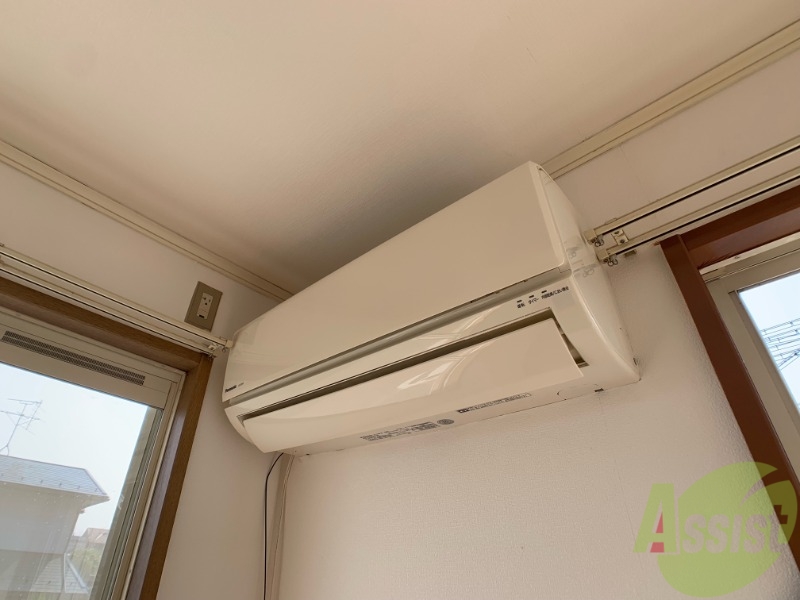 その他設備　エアコン付きなので各季節快適に過ごせそうですね！