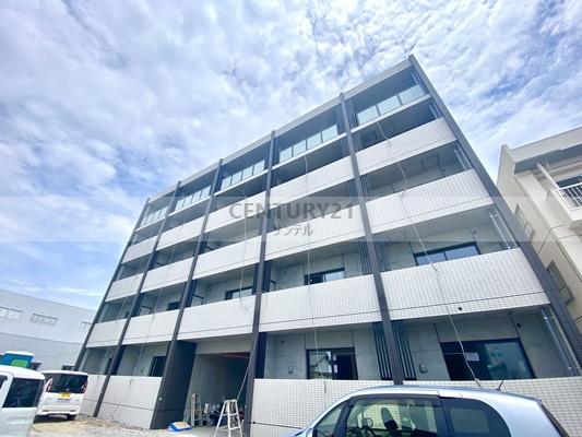 建物外観　建築中