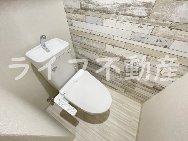 トイレ　コンパクトで使いやすいトイレです