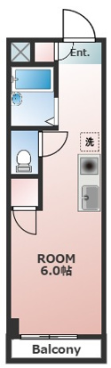 エスポワール錦の間取り