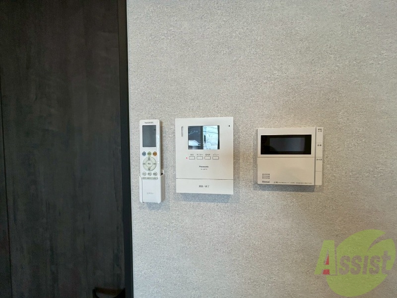 セキュリティ　来客時にはこちらのチャイムが鳴りますよ。