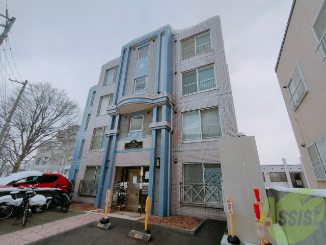 建物外観　札幌市北区北六条西「グランメール植物園オー・弐番舘」