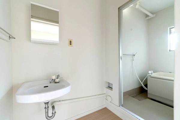 洗面設備　ビレッジハウスの同一物件・同一タイプの間取りの写真です