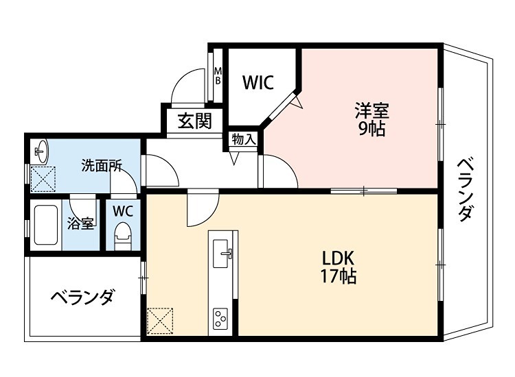 GRAND岡山手の間取り写真