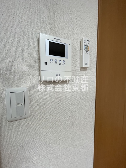 セキュリティ　ＴＶモニター付インターホンがあるので訪問者が一目でわかります