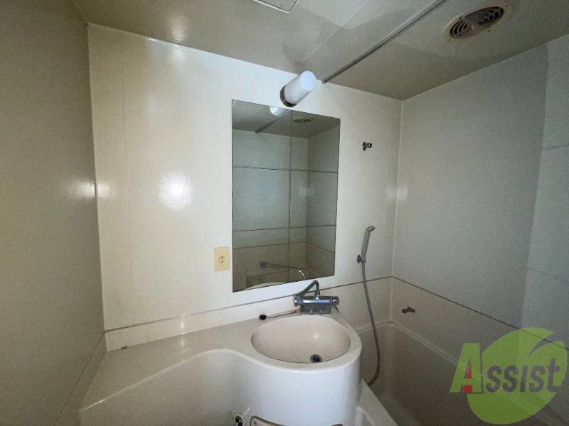 洗面設備　洗面スペースはこちらでご利用いただけます。